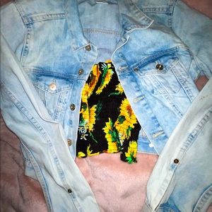 Jean Jacket +a free shirt
